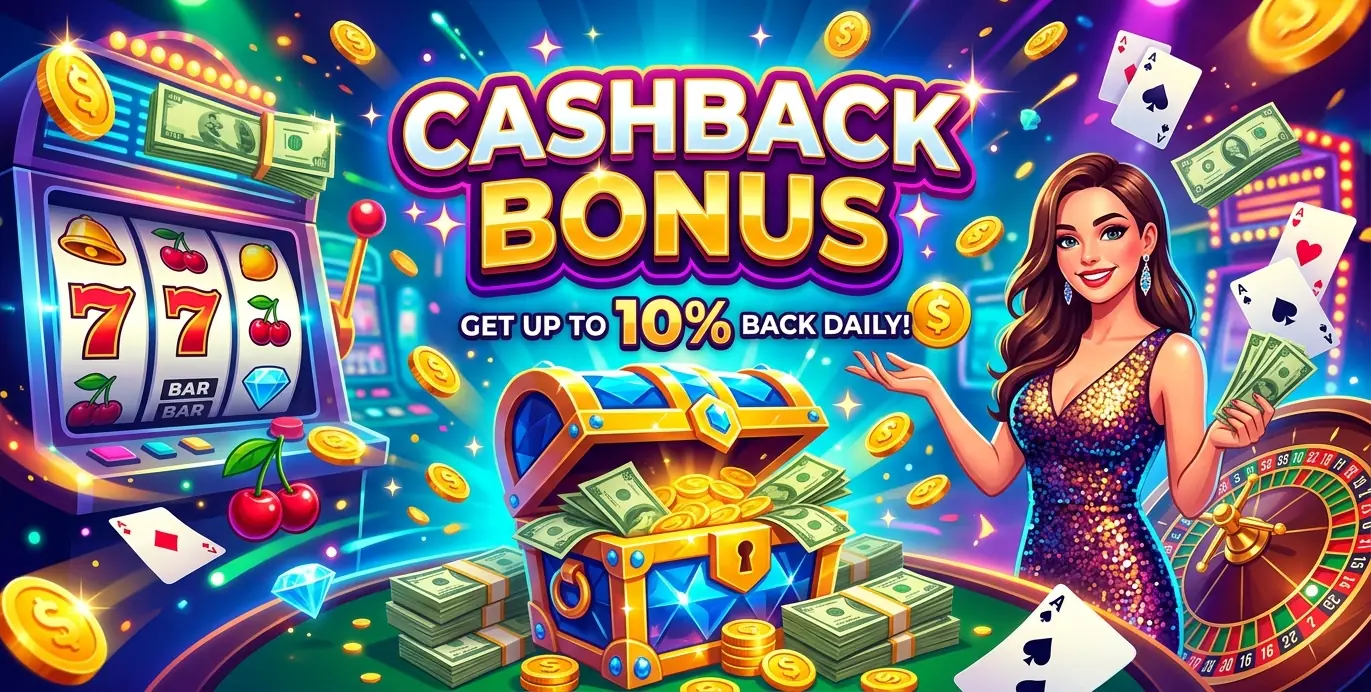 Cashback Bonus Lucky days casino